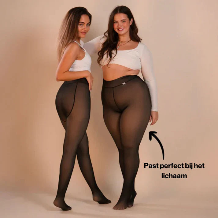 Laluna® Fleece-Lined Leggings: Buy One, Get One Free!