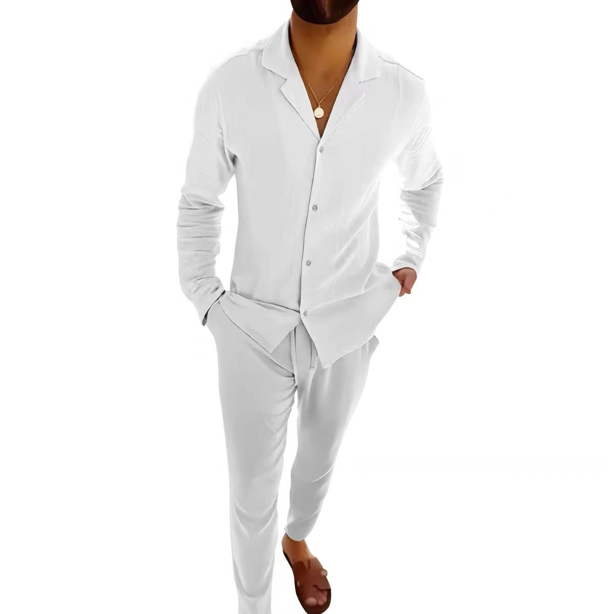 Laluna® | Men's Summer Linen Ensemble