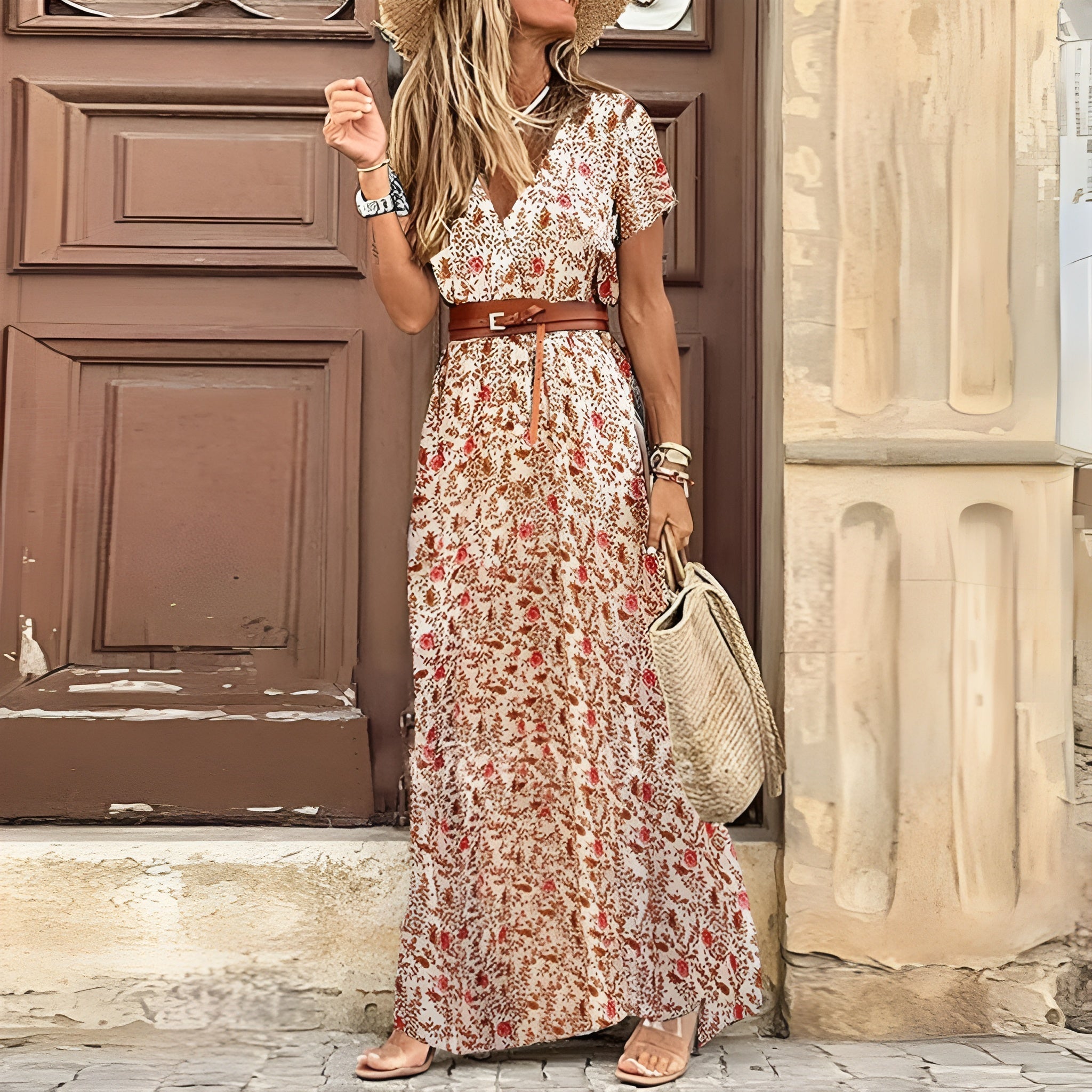 Laluna® | Chic Bohemian Maxi Dress