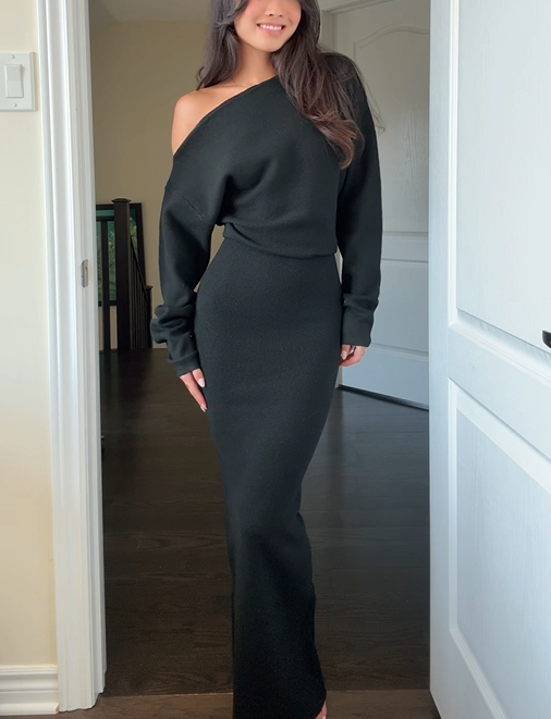 Laluna® | Asymmetrical One-Shoulder Dress