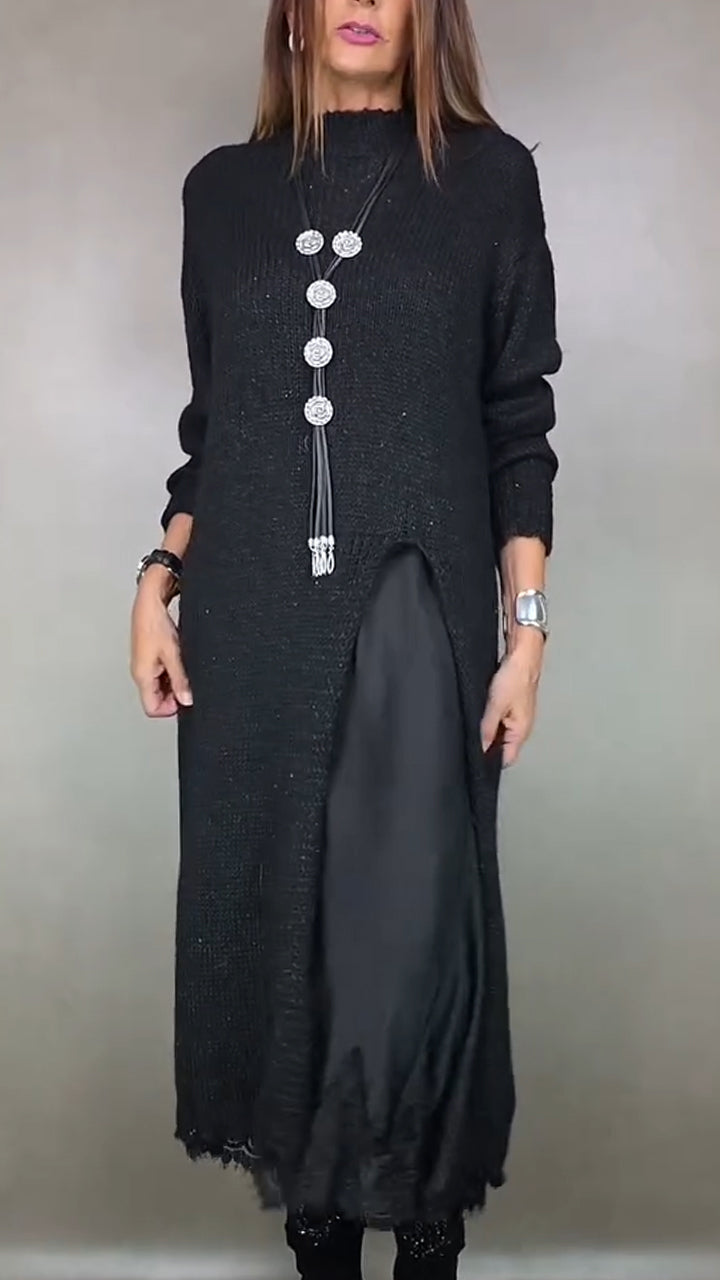 Laluna® | Complete Stylish Outfit (Long Sweater + Dress)
