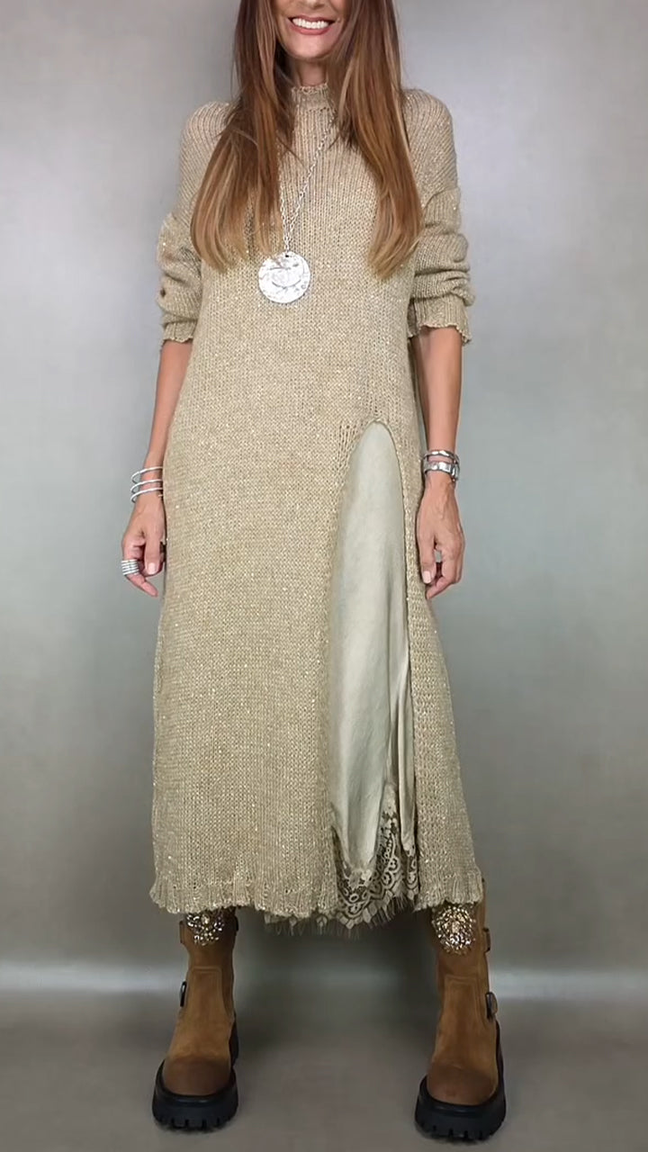 Laluna® | Complete Stylish Outfit (Long Sweater + Dress)