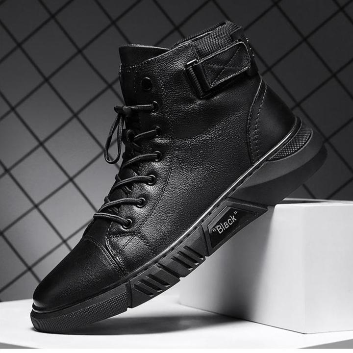 Blackridge | Men's Black Leather Footwear