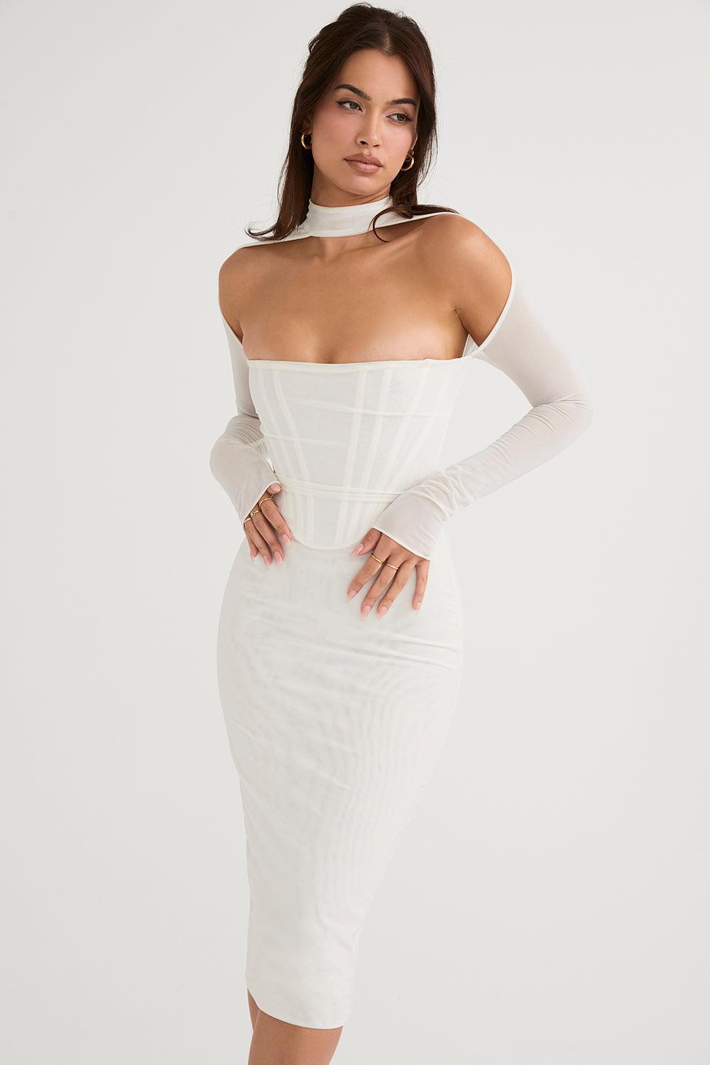 Laluna® | Corset Midi Dress