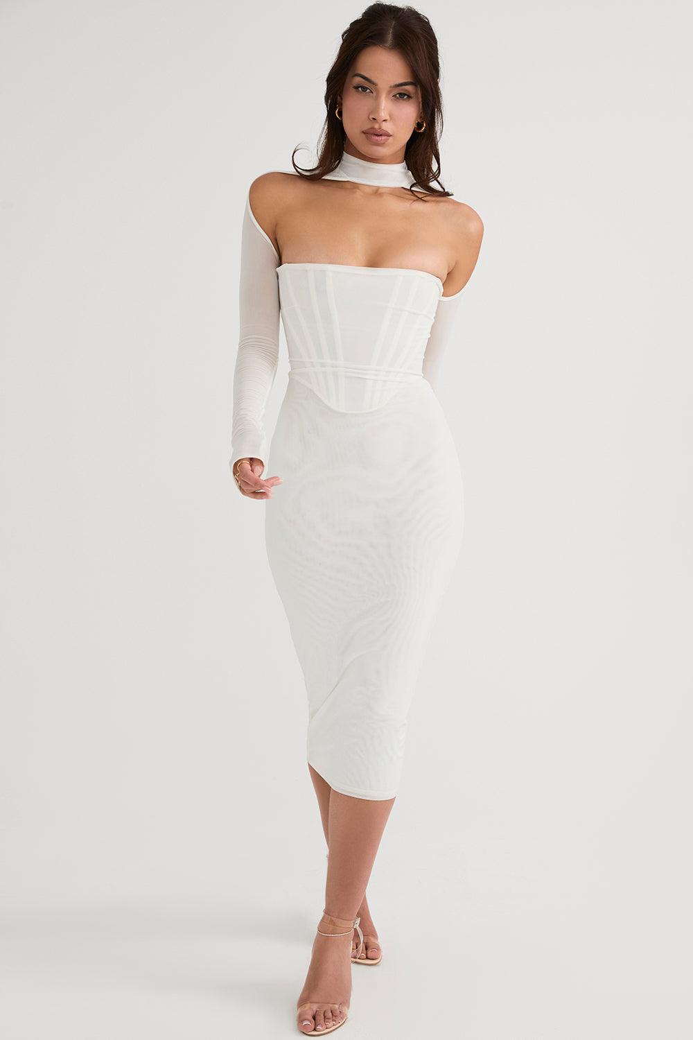 Laluna® | Corset Midi Dress