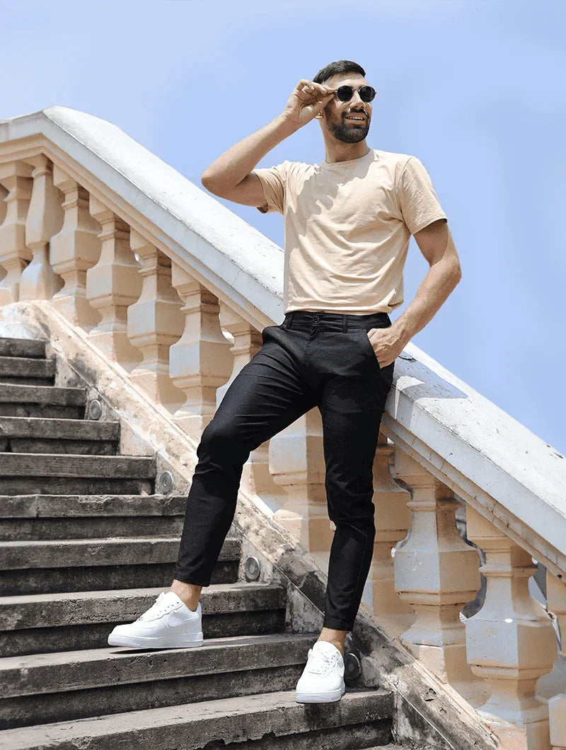 Laluna® | Chic Stretch Trousers