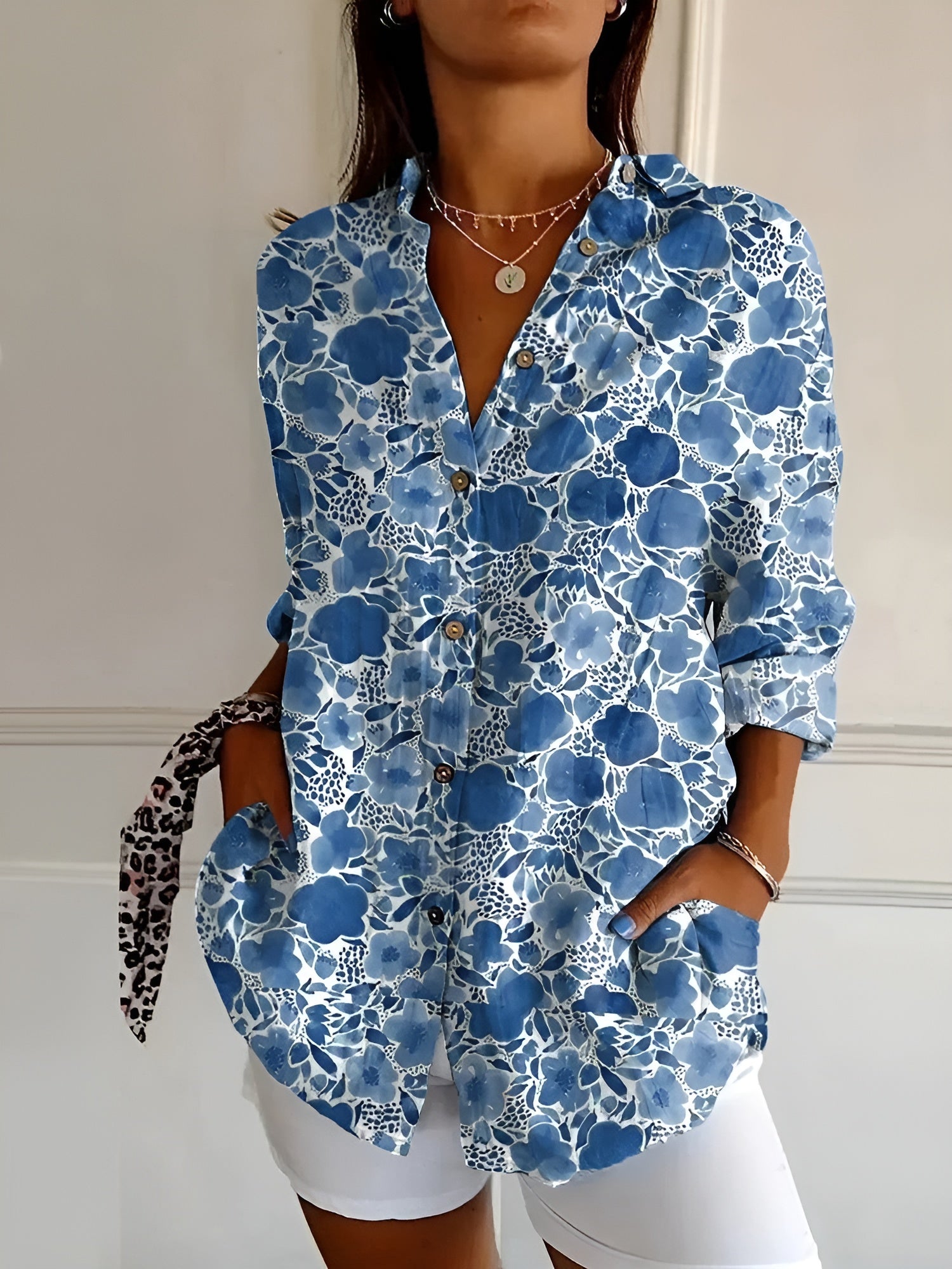 Laluna® | Printed Summer Blouse