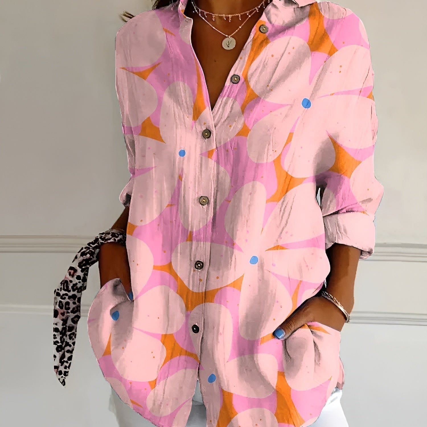 Laluna® | Printed Summer Blouse