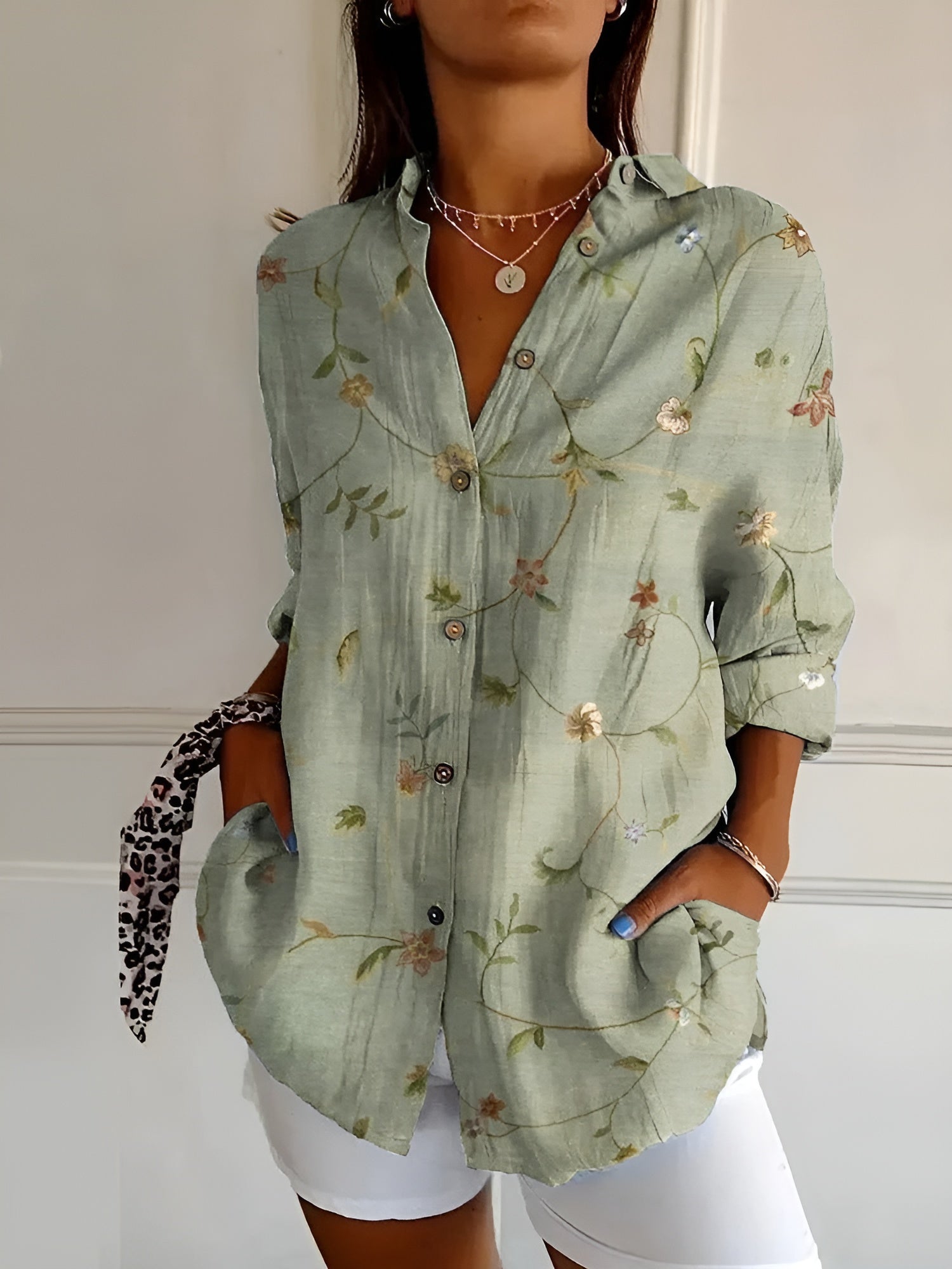 Laluna® | Printed Summer Blouse