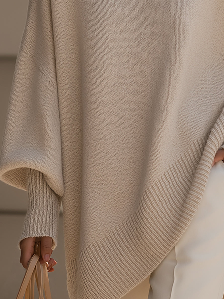Laluna® | Oversized Poncho Sweater