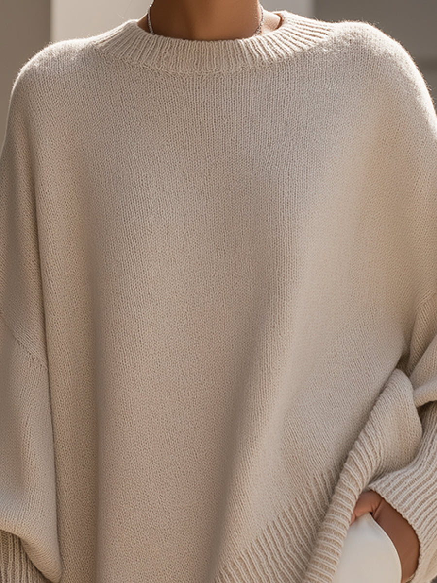 Laluna® | Oversized Poncho Sweater