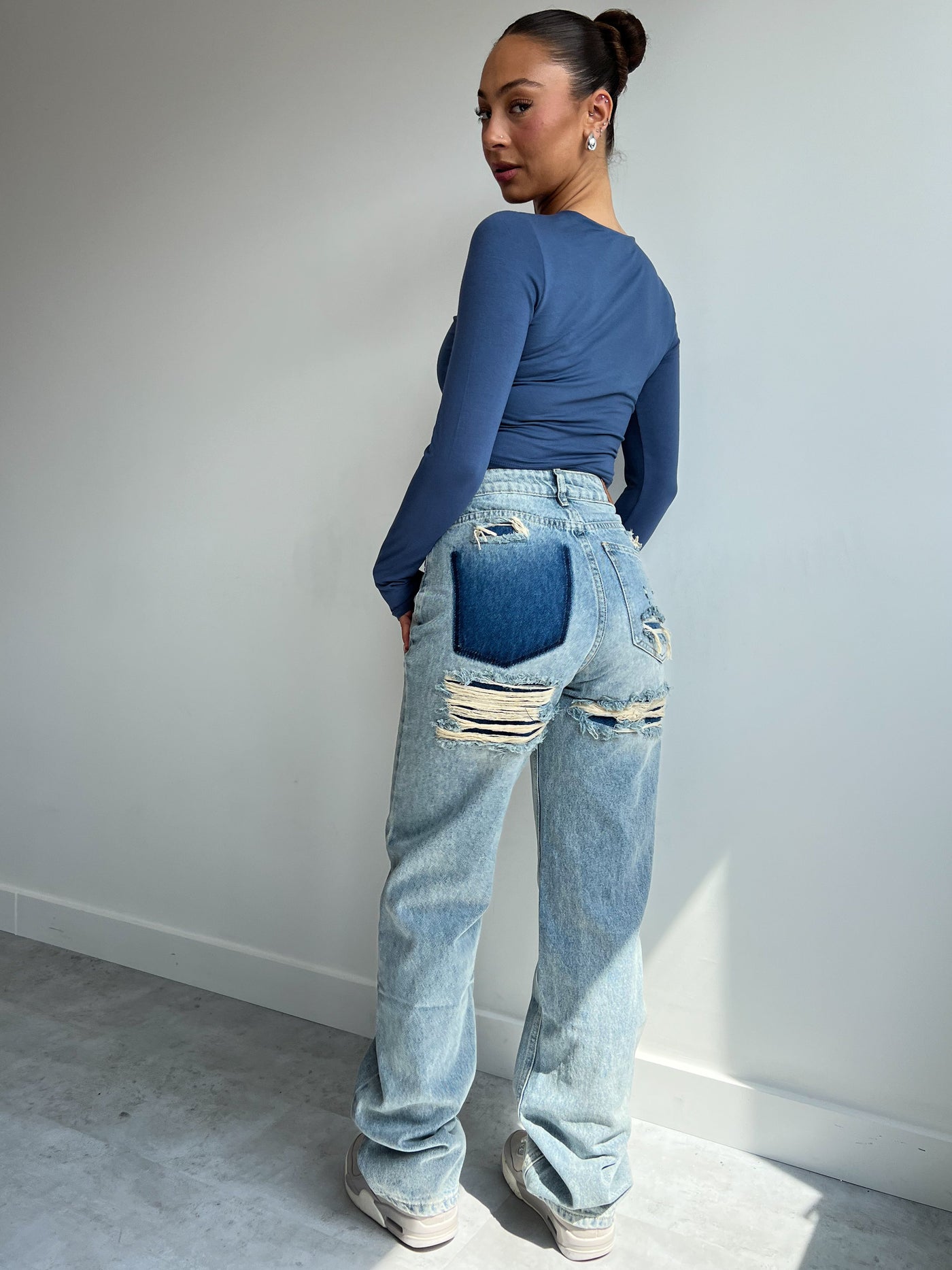 LALUNA® | TRENDY DISTRESSED JEANS