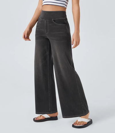 Laluna® | Cozy High-Waisted Jeans