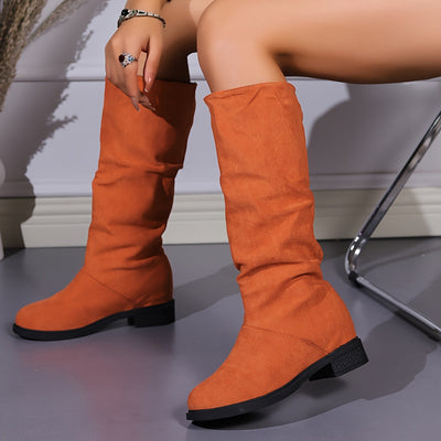 Laluna® | Cozy Mid-Calf Booties
