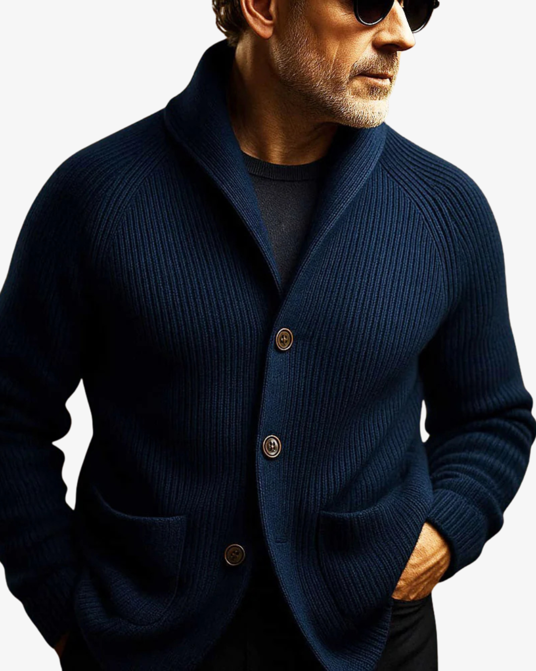 Andrew| Modern Wool-Blend Cardigan