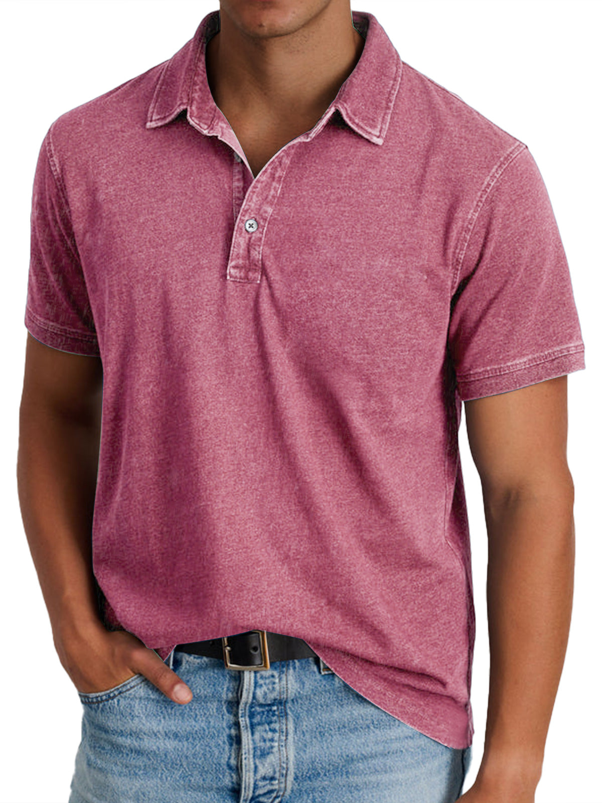 Laluna® Collared Polo Shirt