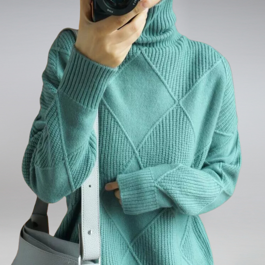 Laluna® | Collared Sweater