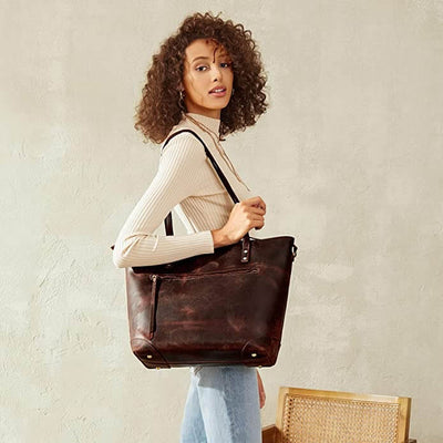 LALUNA® | CLASSIC LEATHER HANDBAG
