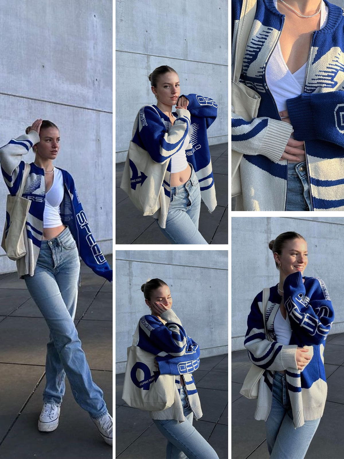 LALUNA® | High-Speed Racing Cardigan