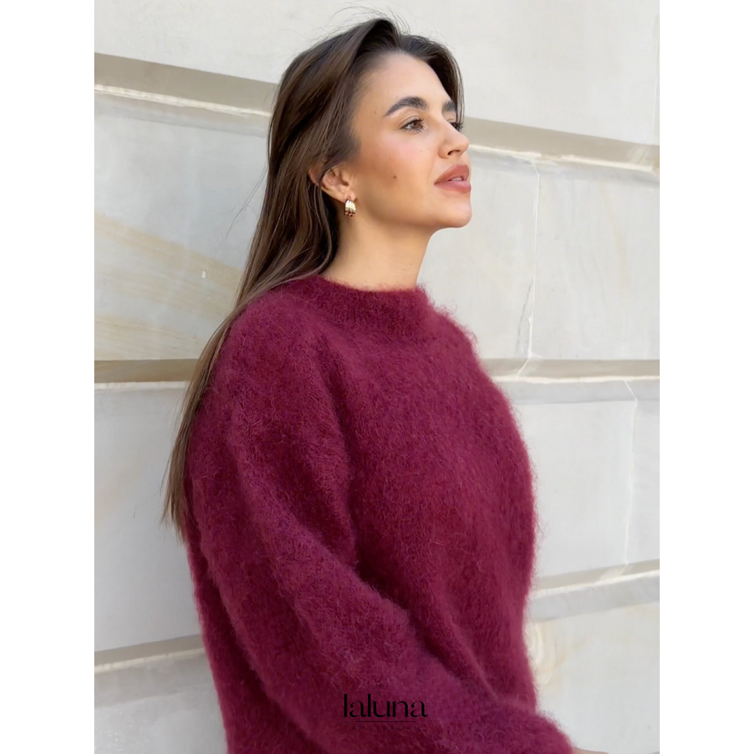 LALUNA® | Mohair Crew Neck Sweater