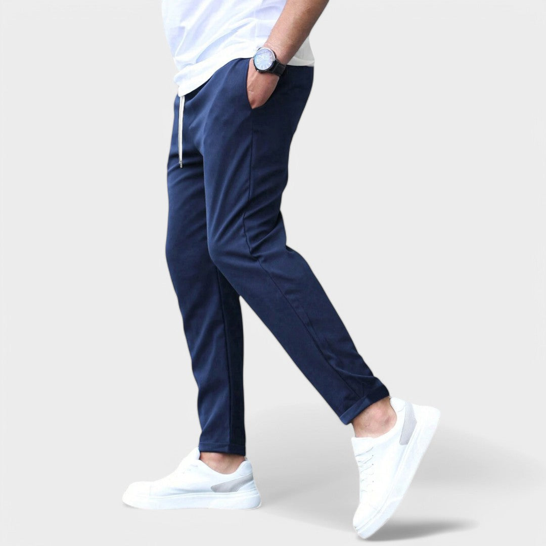 Laluna® | Contemporary Stretch Trousers for Men