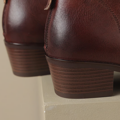 Laluna® | Elegant Small-Heeled Luxe Boots