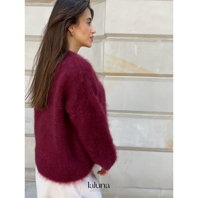 LALUNA® | Mohair Crew Neck Sweater