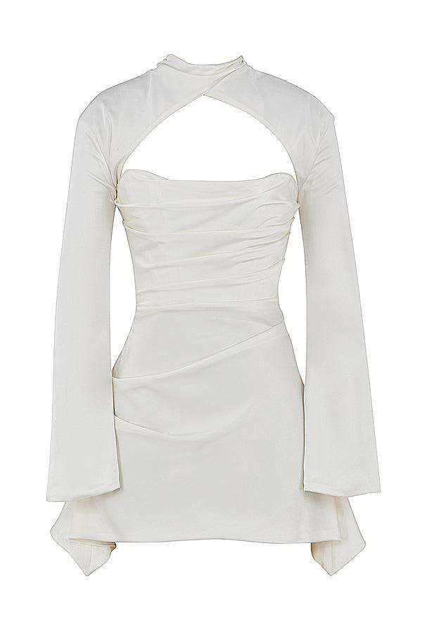 Laluna® | Elegant Draped Corset Dress