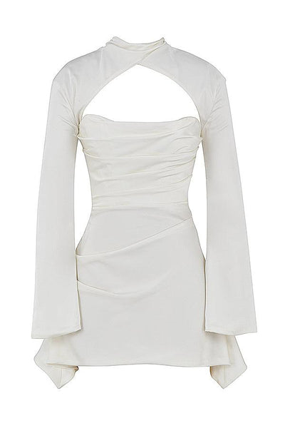 Laluna® | Elegant Draped Corset Dress