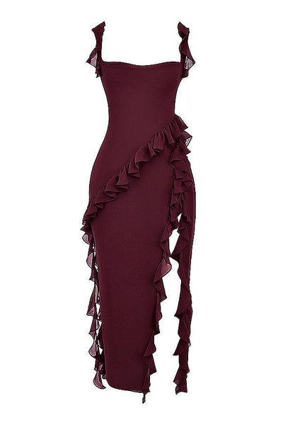 Laluna® | Ruffled Maxi Dress