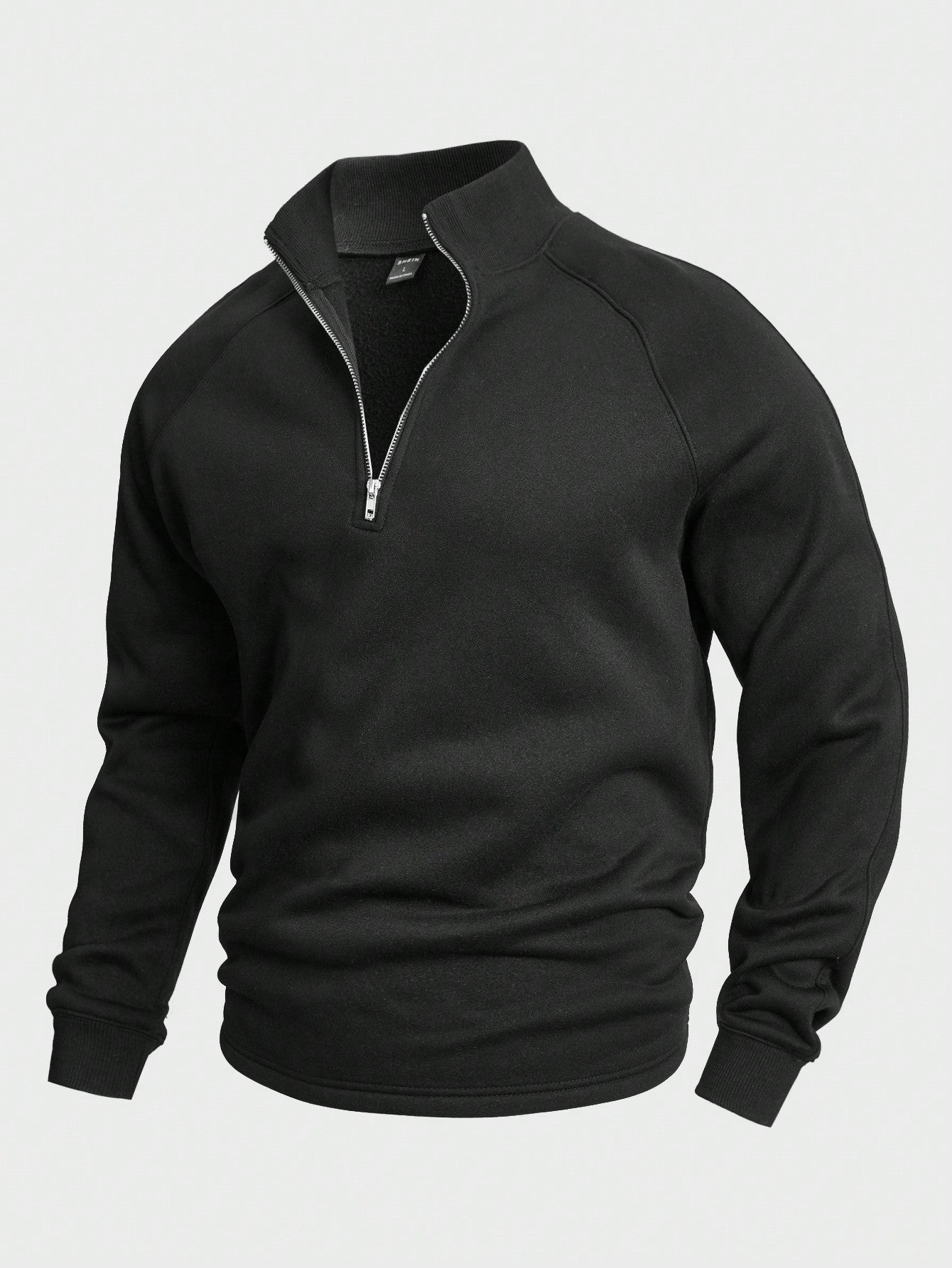 LALUNA® | Relaxed Half-Zip Sweater