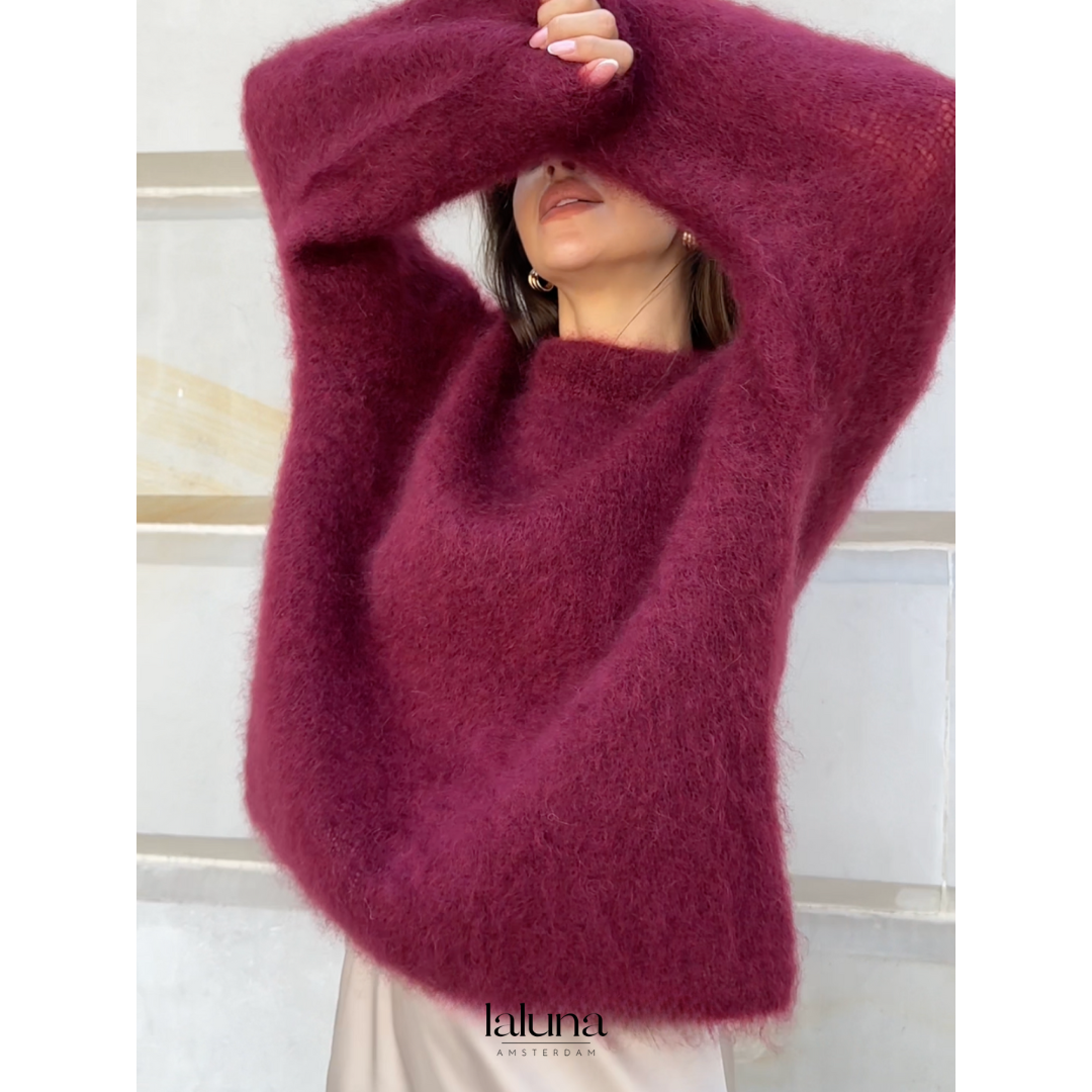 LALUNA® | Mohair Crew Neck Sweater