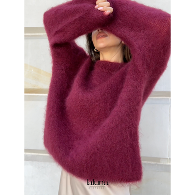 LALUNA® | Mohair Crew Neck Sweater
