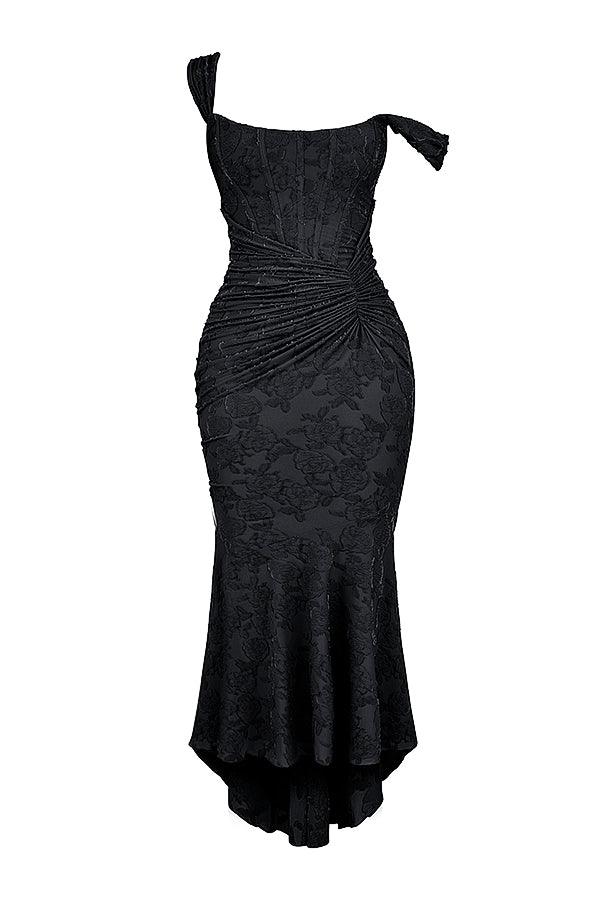 Laluna® | Textured Maxi Gown