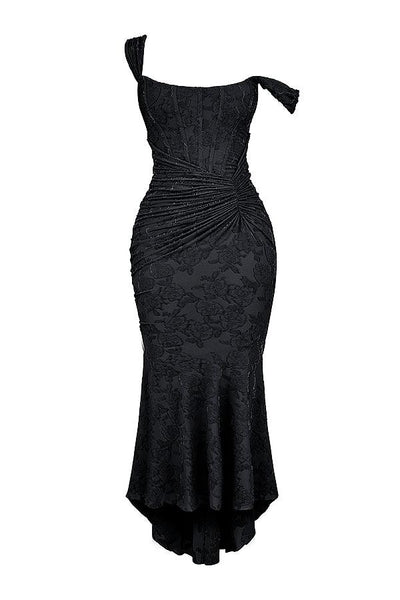 Laluna® | Textured Maxi Gown