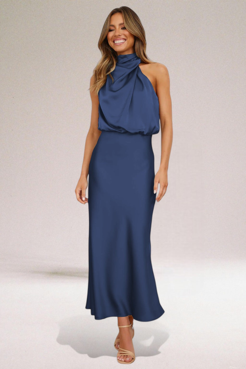 Laluna® | Luxe Satin Glam Dress