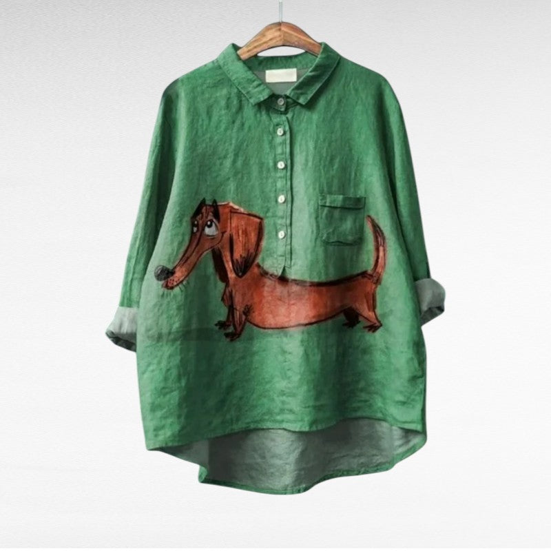 Laluna® | Chic Vintage-Style Blouse