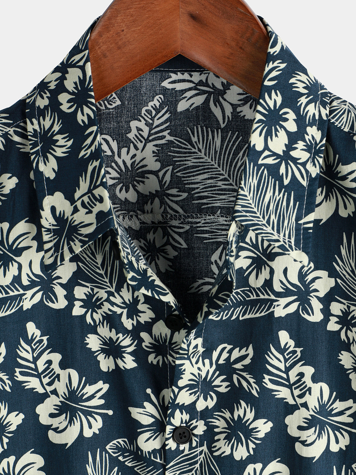 Short-Sleeve Cotton Hawaiian Shirt