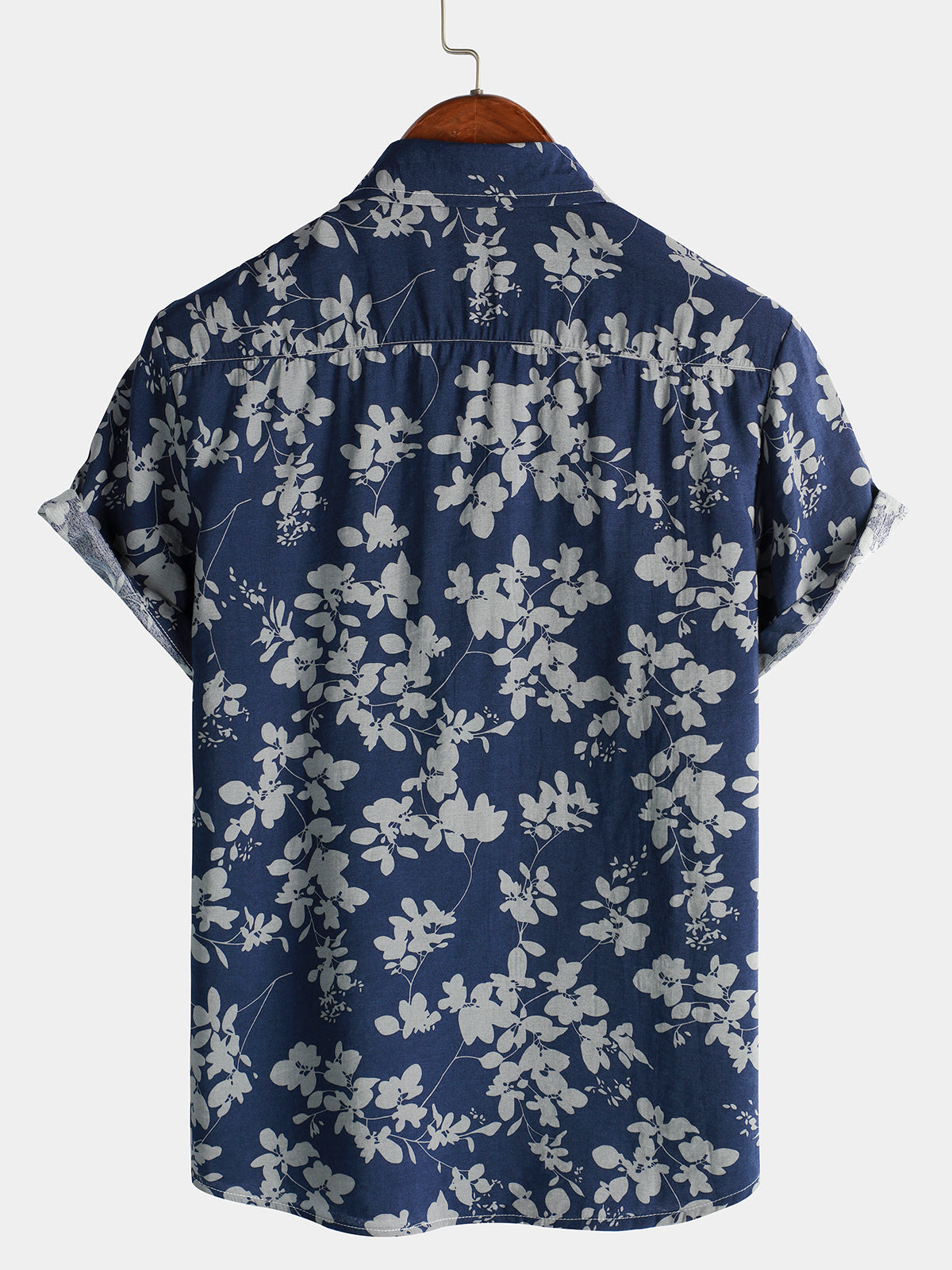 Short-Sleeve Cotton Hawaiian Shirt