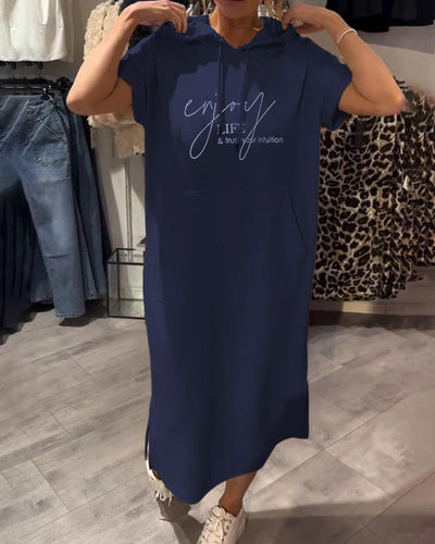 Laluna® | Stylish Hooded Dress