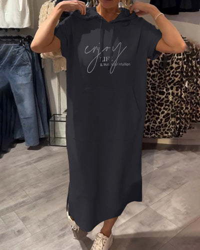 Laluna® | Stylish Hooded Dress