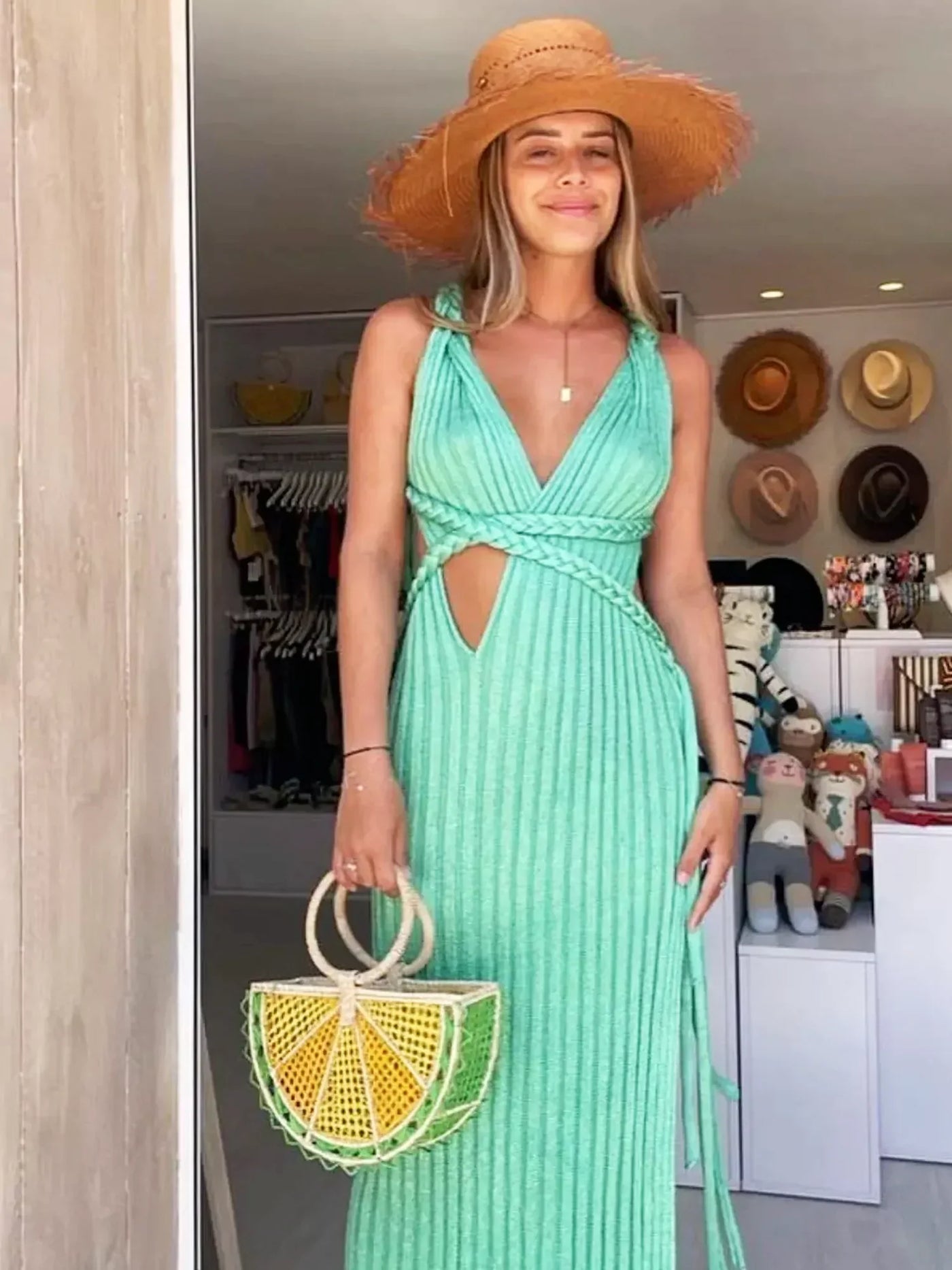Laluna® | Maxi Dress in Summer Knit