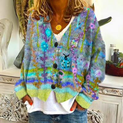LALUNA® | VIBRANT KNITTED SWEATER