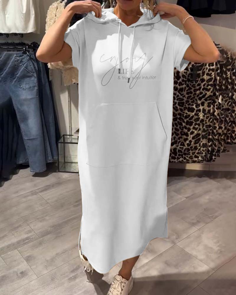Laluna® | Stylish Hooded Dress