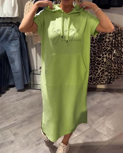 Laluna® | Stylish Hooded Dress