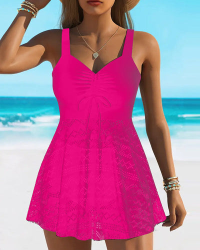 Laluna® | Luxe Lace Halter Swimwear