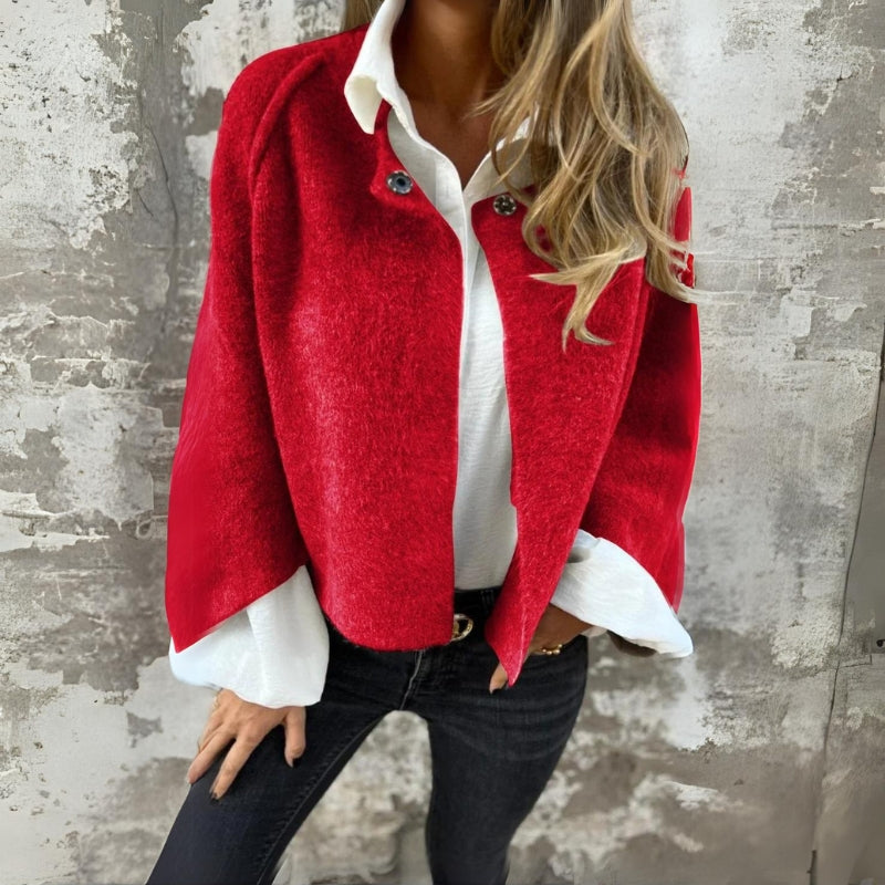 Laluna® | Elegant Wool Overcoat