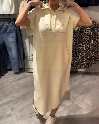 Laluna® | Stylish Hooded Dress