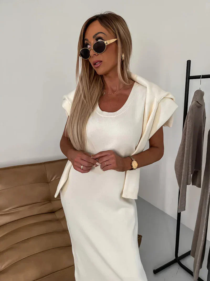 LALUNA® | Coordinated Dress and Turtleneck Set