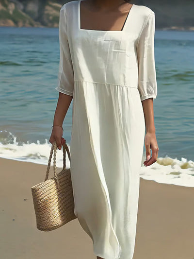 Laluna® | Relaxed Linen Dress